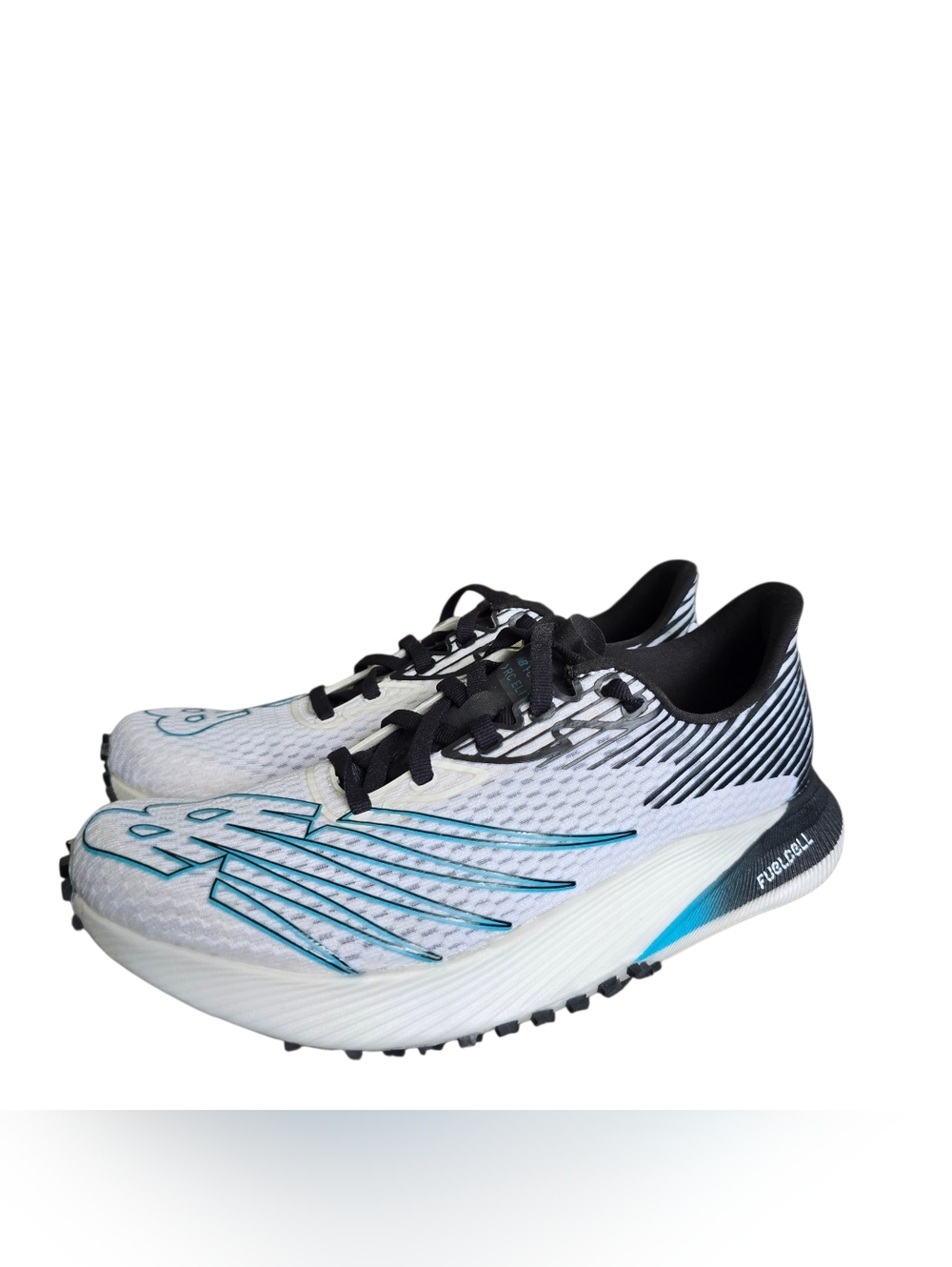 New Balance Fuelcell RC Elite Women Black/White Running Sneaker Size 8.5